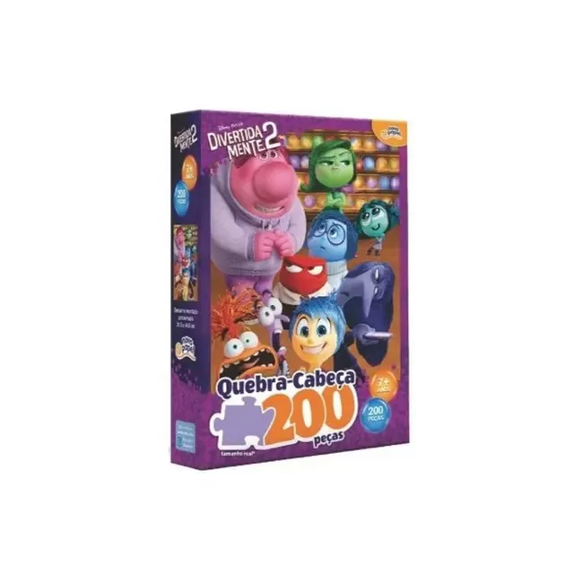 Quebra-cabeça Divertida Mente 2, 200 peças (Toyster 8078)