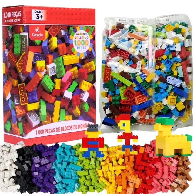 Blocos de montar educativos